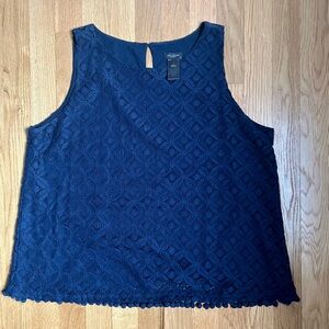 Ann Taylor Factory Sleeveless Top Size L